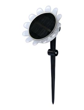 Solar-Stecker "Blume" 3 in 1 schwarz
