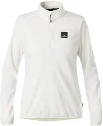 Leichtes Fleece W Peclet Fleece Light 1/4 Zip White Sand für Damen Größe M Weiß
