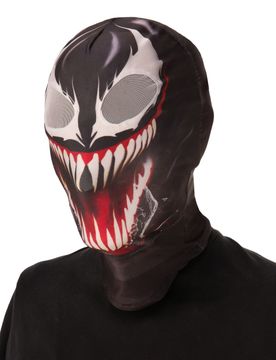 Offizielle Venom-Stoffmaske für Erwachsene schwarz-weiß-rot