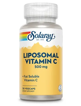Capsules Liposomal Vitamin C 500mg Vitamins 30 Unités