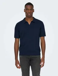 Cotton Rich Polo Shirt Navy male