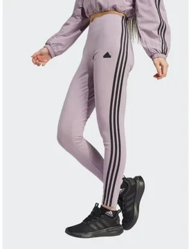 Womens Fig Future Icons 3-Stripe Legging - Female - Purple - X-Small - Adidas - FashionsVida
