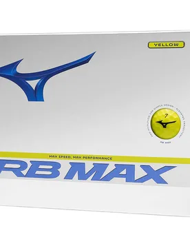Golfbälle RB Max - 12er-Pack, gelb - Mizuno - FashionsVida