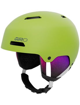 Casque de ski Crue Mat Fluorescent Green Kindergröße M Grün