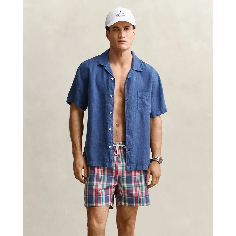 Bañador bermudas de hombre cuadros ventana - Gant - FashionsVida