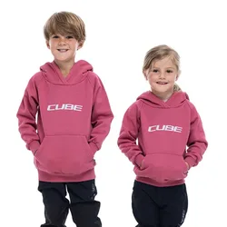 Felpa Con Cappuccio Organic Light Pink