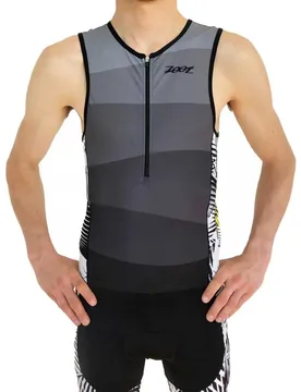 Maglia Senza Maniche Performance Grey / Black - Zoot - FashionsVida