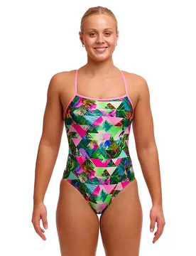 Fks030 Swimsuit Sub Lime UK 34 Women - Funkita - FashionsVida