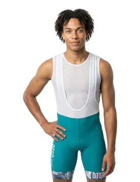 Salopette Garden White / Turquoise - OTSO - FashionsVida