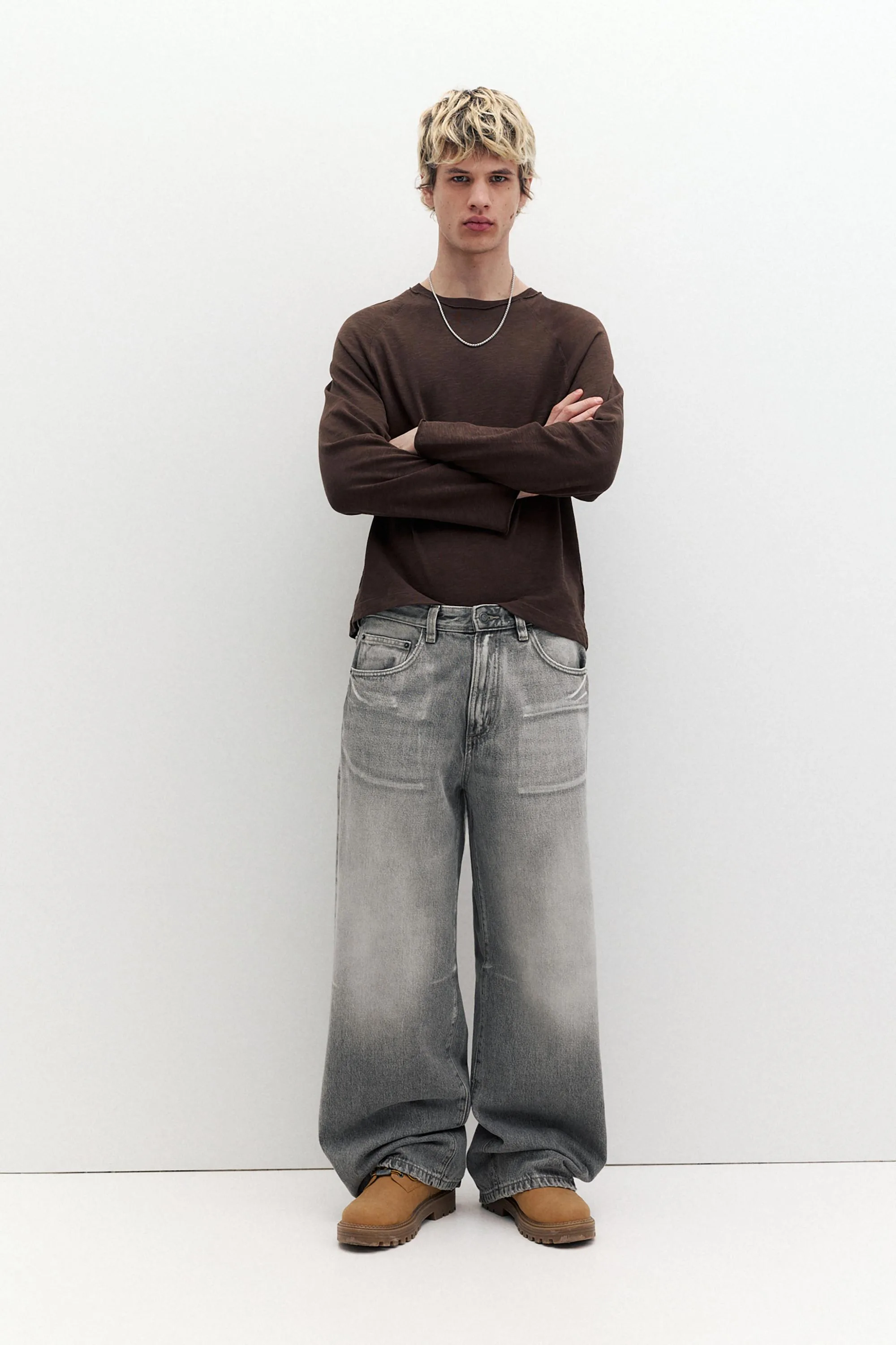 Pull&Bear Wide-Leg Jeans (Size: ) - Pull&bear - FashionsVida