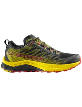 Chaussures de trail - Jackal II Black/Yellow - Taille 45,5 - Noir - La Sportiva - FashionsVida