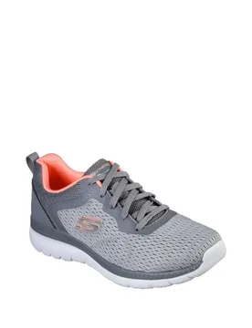 Women's Bountiful Quick Path Shoes in Grey Size: 8 - Grey - Size: 8 - Skechers - FashionsVida