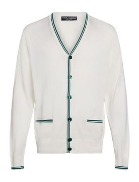 DOLCE&GABBANA Strickjacke Herren Off white 52 Herren