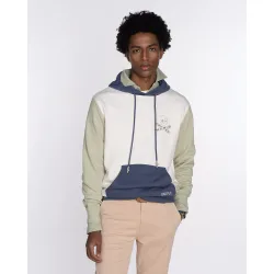 Harper & Neyer - Sudadera de hombre sin capucha con estampado grande