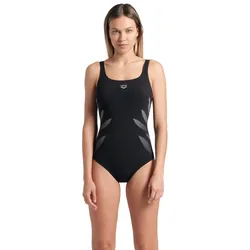 Milena Wing Back C CUP Damen Badeanzug, schwarz 48