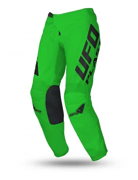 Pantaloni Moto Cross Enduro da Bambino RADIAL Verde Fluo taglia 28 - UFO - FashionsVida