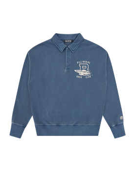 Boat Club Washed Quarter Snap