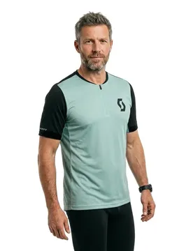 Maillot Enduro Manches Courtes Trail Vertic Zip