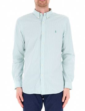 Camicia maniche lunghe POLO CELESTE S