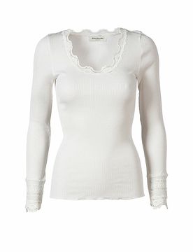 Langarmshirt weiss XS damen