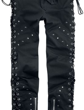 Gothic Stoffhose - Hudson Pants - W30L32 bis W38L34 - für Männer - Größe W36L36 - schwarz - Männer - male