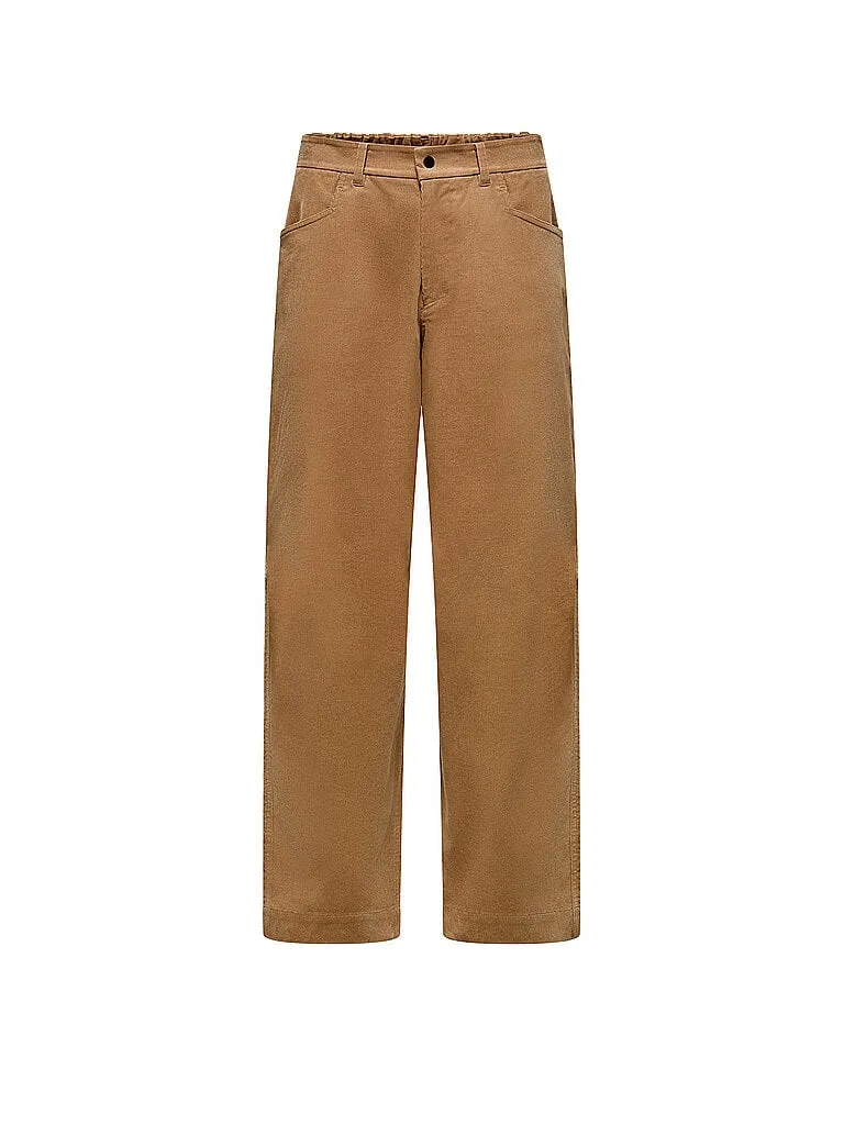 Herren Wanderhose Fanes Cord camel S M - Salewa - FashionsVida
