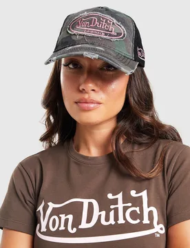 Trucker Cap - Damen, Grün - female - Size: One Size - Von dutch - FashionsVida
