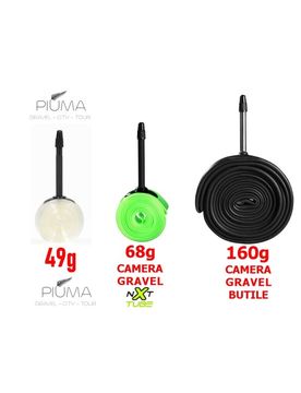 Camera d'aria antiforatura NXT ROAD PIUMA GRAVEL 700X35-45 49 g 45mm