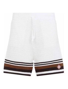Casablanca Shorts all'uncinetto