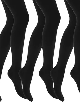Pair Multipack Girls Thermal Tights For Winter - Heat Holders - FashionsVida