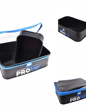 Pro Box Grounbait Eva Case 3 Units Black / Blue One Size unisex - Garbolino - FashionsVida