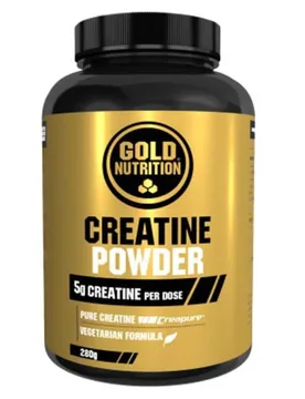 Poudre De Créatine Saveur Neutre 280g - Gold Nutrition - FashionsVida