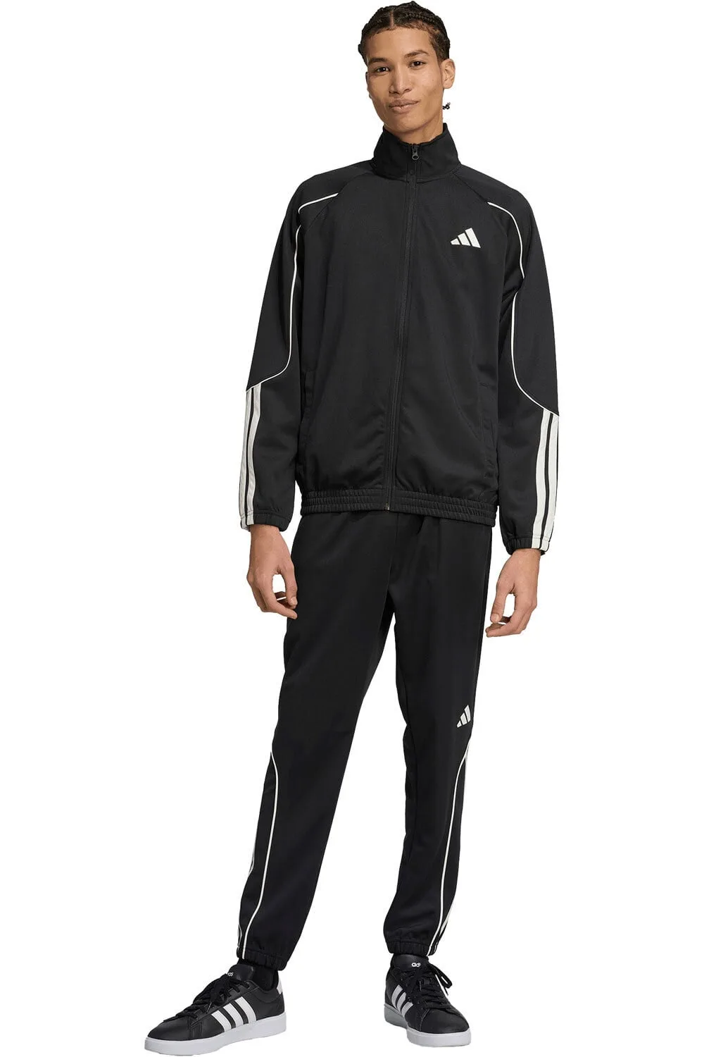 Stripes stadium chándal hombre Negro (M) - Adidas - FashionsVida
