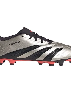 Chaussures De Football Predator Club Flexible Ground Platin Met / Aurora Black / Turbo EU 44 - Adidas - FashionsVida