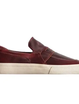 Baskets Sans Lacets Liaizon Oxblood / Maalouf EU 38 - Globe - FashionsVida