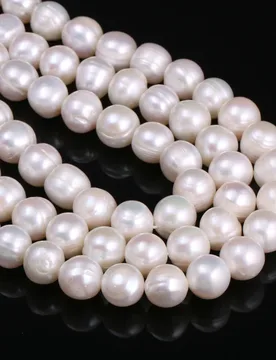 Natural Freshwater Pearls Cultured Pearls loose isolation Beads Round 100% for Jewelry Making Necklace Bracelet 13 Inches11-12mm - Aliexpress - FashionsVida