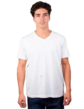 T-shirt à Manches Courtes Et Col En V Therapo Denim XS