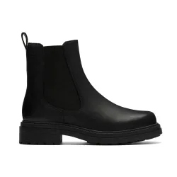 Women's Orinoco 3 Top Black Leather Chelsea Boots, Ankle Boots Size: 3.5-Standard Fit - Black - Size: 3.5-Standard Fit