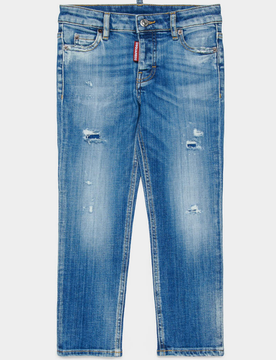 Dsquared jeans bambina blue denim