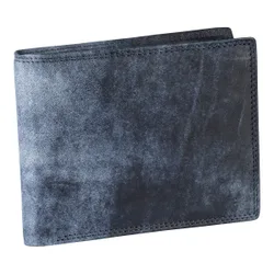 HJP Lederbörse „Jeans“ blau