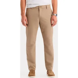 Pantalón de hombre chino tejido ligero y corte slim