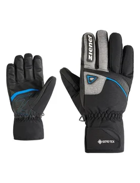 Gants Galiso-z Gtx+ Gore Plus Warm Gore-tex® Black / Persian Blue 8.5 - Ziener - FashionsVida
