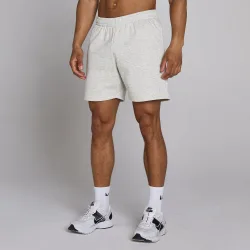 MP Men's Rest Day 7 Sweat Short - Light Grey Marl - XS