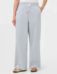 Summer Stripe Regular Trouser Light Blue female