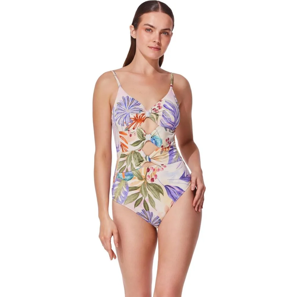 Bañador mujer cuello en V - Gottex - FashionsVida