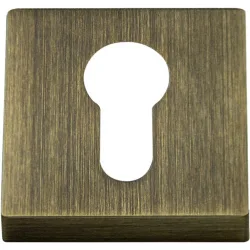 Roseta Cuadrada Bocallave Yale 50 x 50 x 10 mm