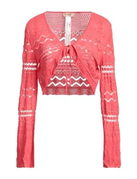 Wickelpullover Damen Koralle L,M,S,XS Damen - TWINSET - FashionsVida