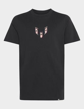 T-SHIRT CON GRAFICA DELL'ICONA MESSI - Nero, nero nero Bambino taglia 11-12Y