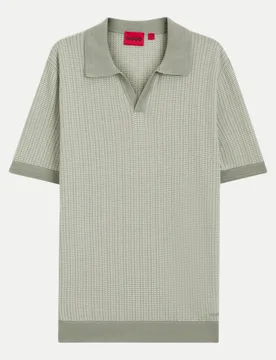 HUGO Poloshirt Seeroy Grau L - Hugo Boss - FashionsVida