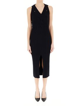 Abito midi smanicato LIU JEANS NERO XL